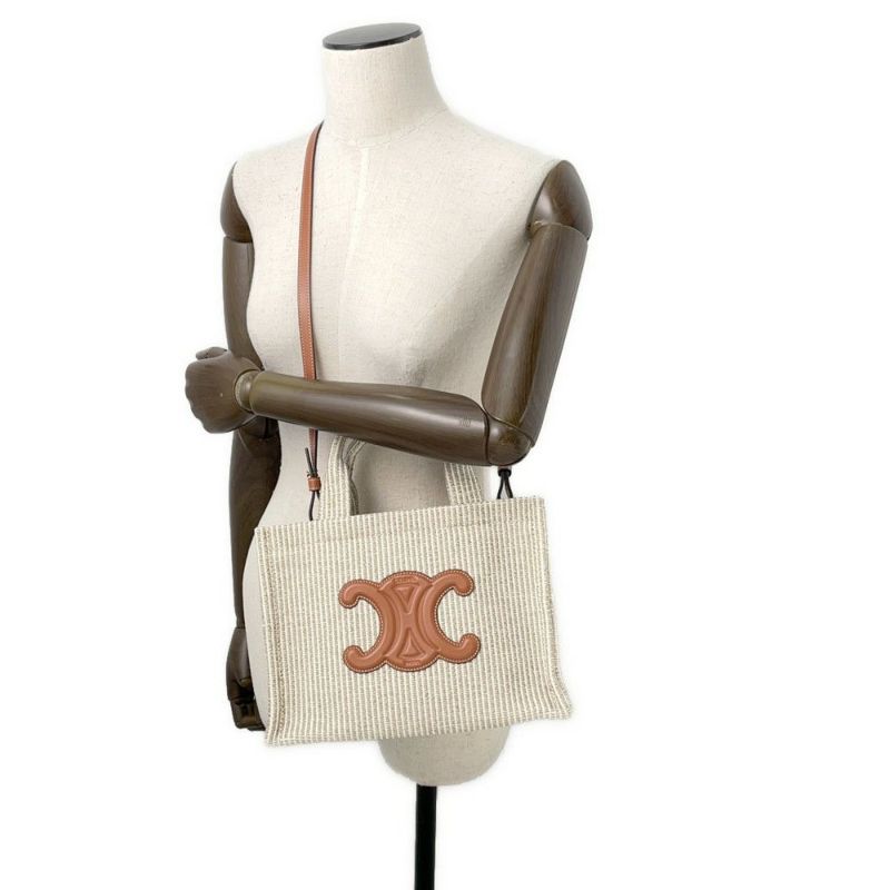 セリーヌ ハンドバッグ スモール カバ タイス キャンバス 199162 CELINE 2way