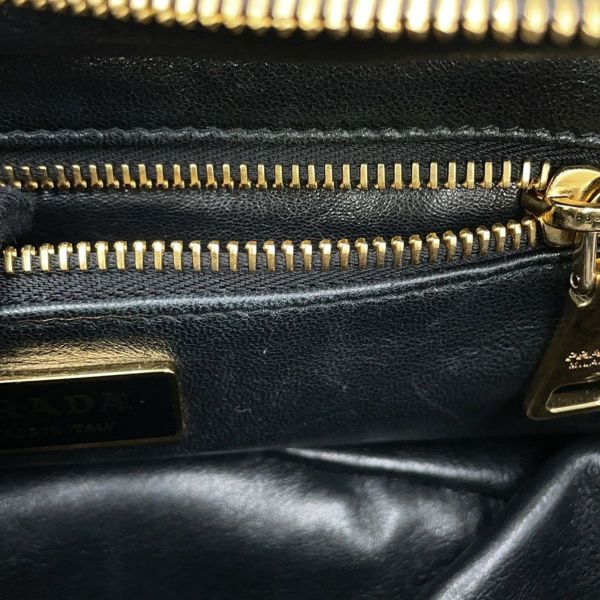 プラダ ハンドバッグ キルティング レザー 1BB083 PRADA 2way 黒