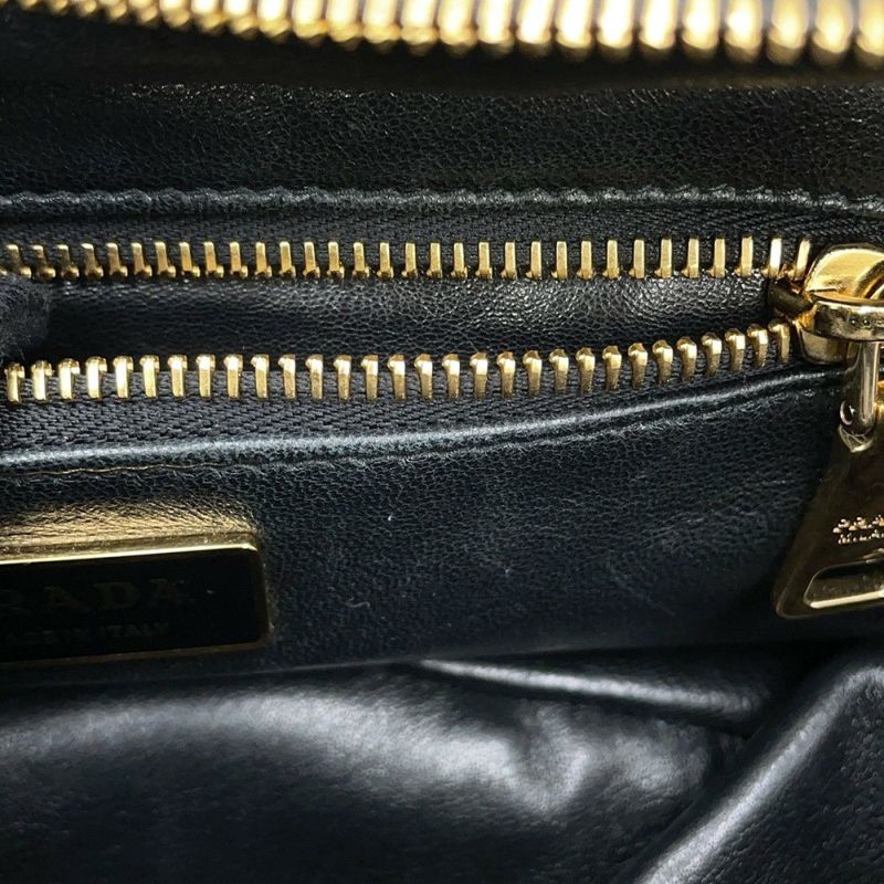 プラダ ハンドバッグ キルティング レザー 1BB083 PRADA 2way 黒