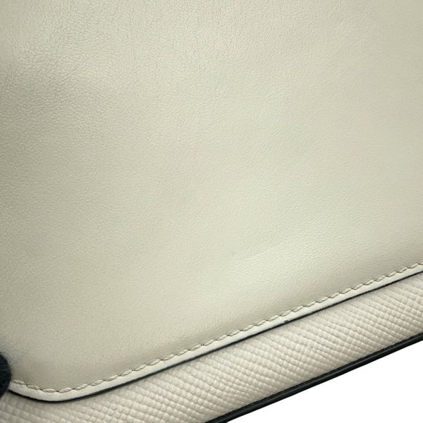 プラダ ショルダーバッグ アイデンティティ サフィアーノレザー 1BD249 PRADA 白