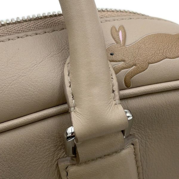 ロエベ ハンドバッグ Suna Fujitaコラボ アマソナ23 クロップド バッグ レザー LOEWE 2way ウサギ