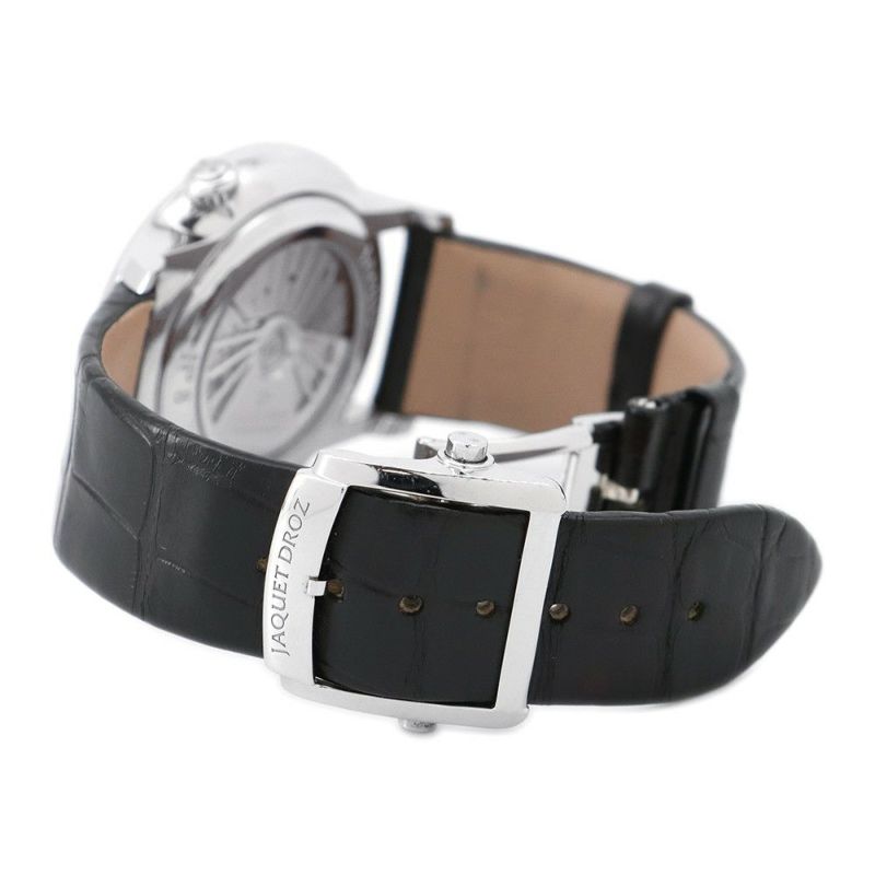 ジャケ ドロー グラン セコンド オフセンター J006030240 JAQUET DROZ 腕時計 シルバー文字盤