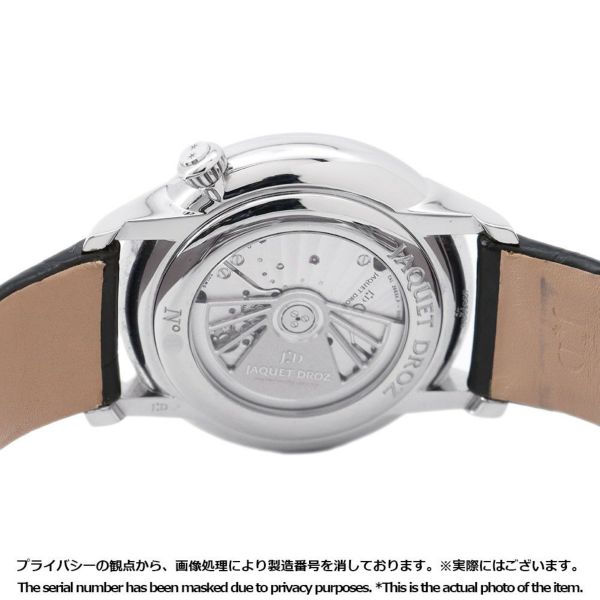 ジャケ ドロー グラン セコンド オフセンター J006030240 JAQUET DROZ 腕時計 シルバー文字盤