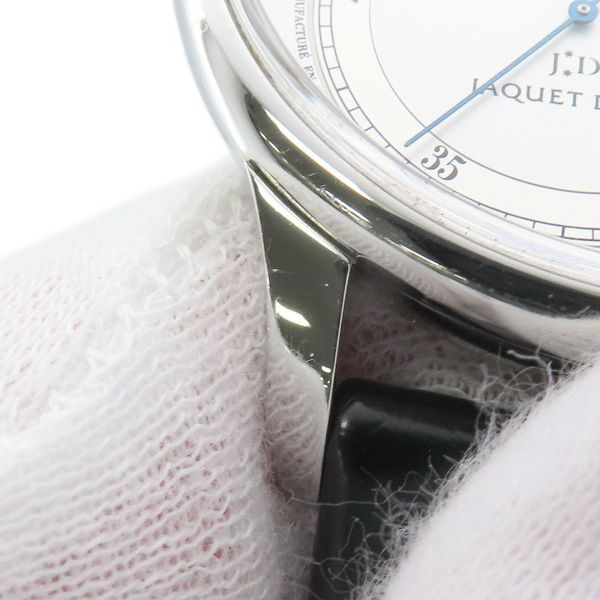 ジャケ ドロー グラン セコンド オフセンター J006030240 JAQUET DROZ 腕時計 シルバー文字盤