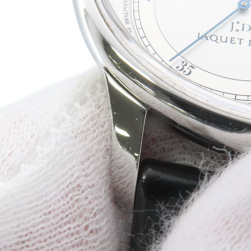 ジャケ ドロー グラン セコンド オフセンター J006030240 JAQUET DROZ 腕時計 シルバー文字盤