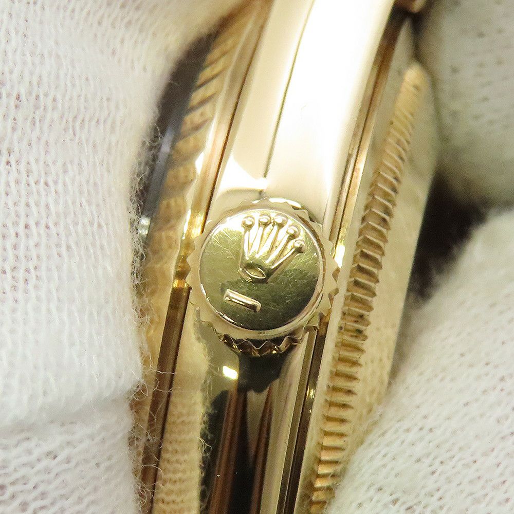 ロレックス デイデイト L番 18238 ROLEX 腕時計 シャンパン文字盤 2Pバケットダイヤ 8Pダイヤ