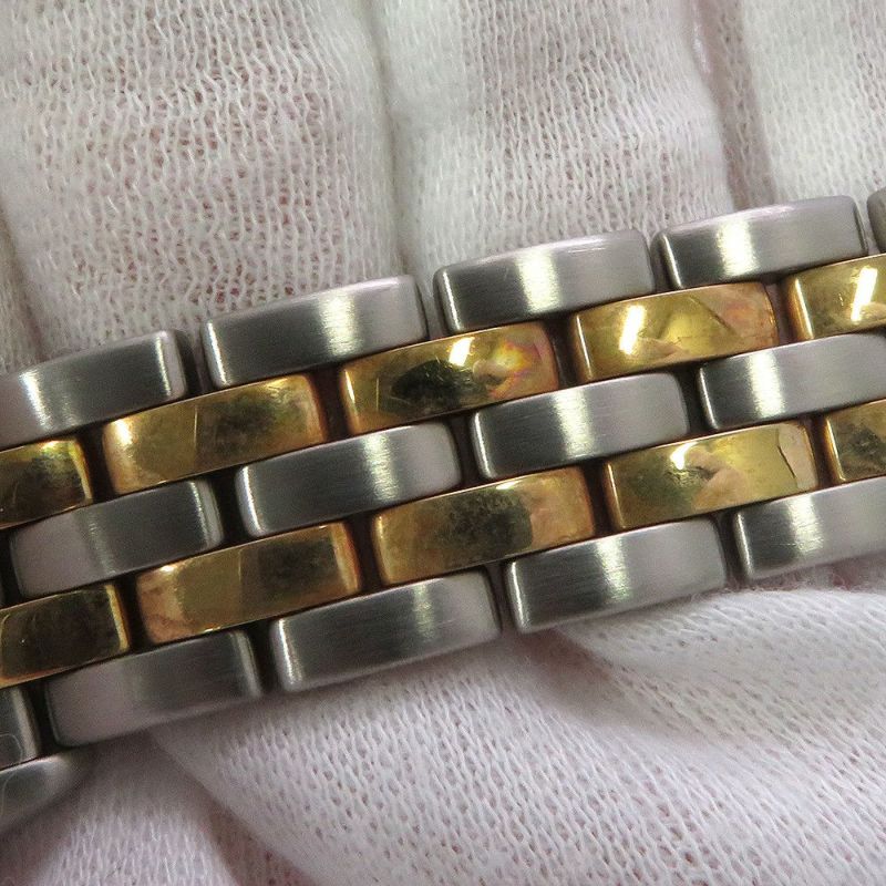 カルティエ パンテール MM 2ロウ W25028B6 Cartier 腕時計 アイボリー文字盤 クォーツ