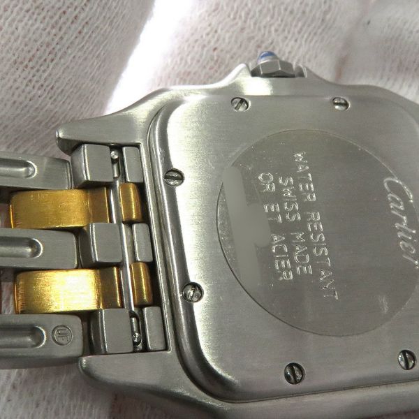 カルティエ パンテール MM 2ロウ W25028B6 Cartier 腕時計 アイボリー文字盤 クォーツ