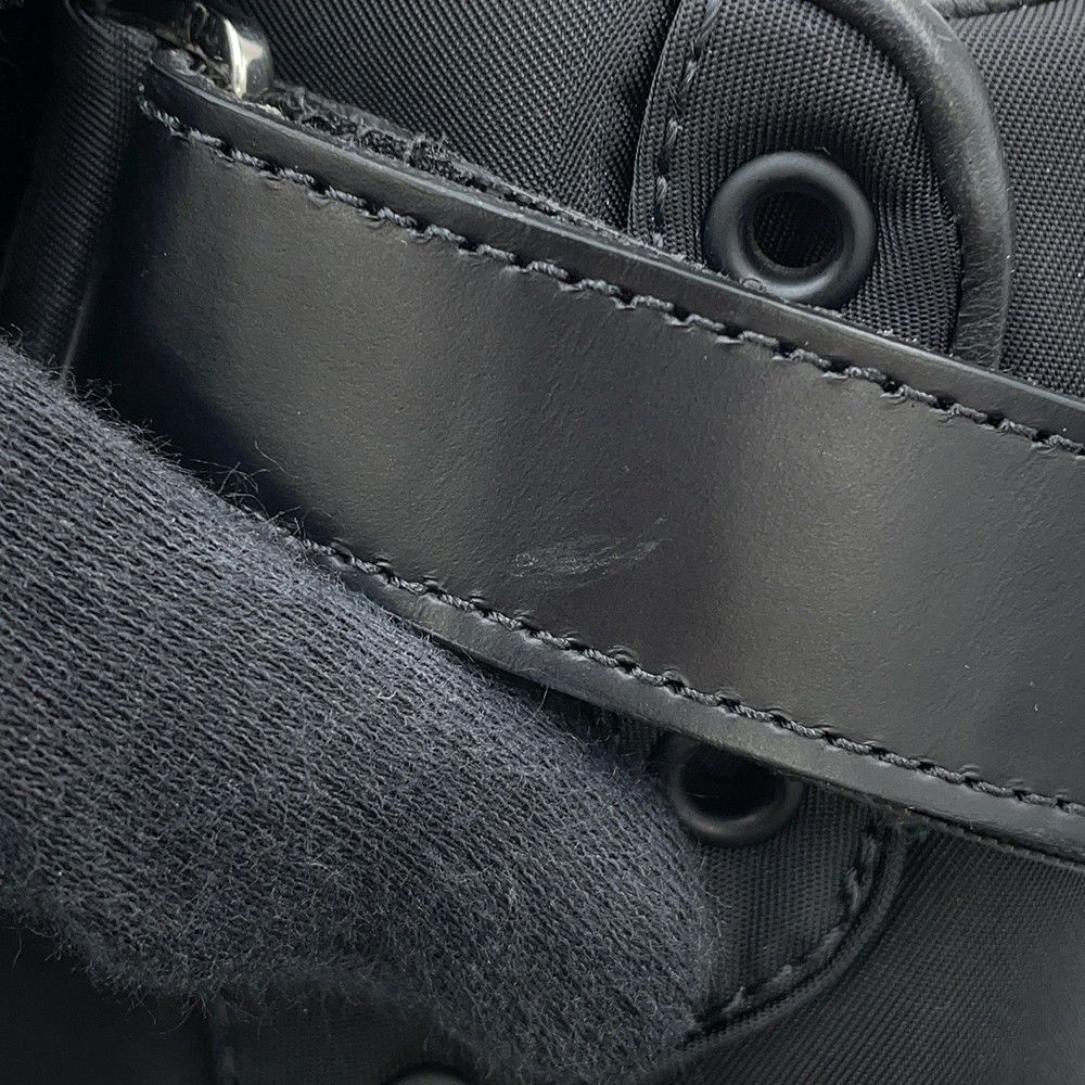 プラダ スニーカー Re-Nylonプラダ×adidas フォーラムハイカット メンズサイズ7 1/2 2TG193 PRADA 黒