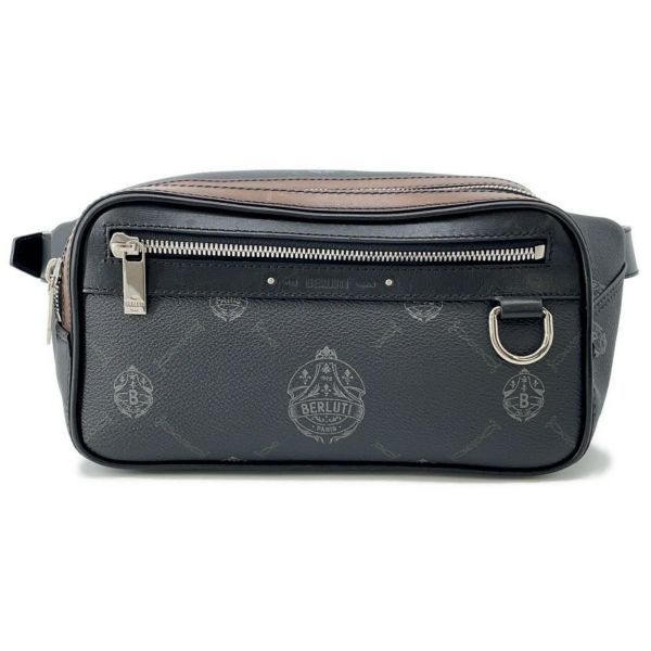 ベルルッティ ボディバッグ シグネチャー バラード レザー Berluti 黒