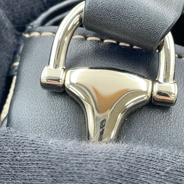 グッチ ショルダーバッグ GGスプリーム ホースビット 1955 ソフト スモール 815205 GUCCI 黒