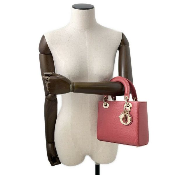 ディオール ハンドバッグ レディディオール スモール リザード M0531OLEZ Christian Dior 2way