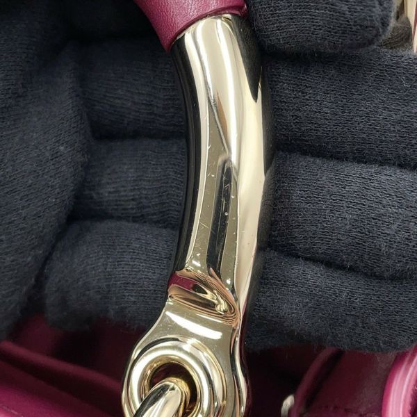 クリスチャン・ディオール ハンドバッグ レディ 95.22 カナージュ ミニ レザー Christian Dior 2way