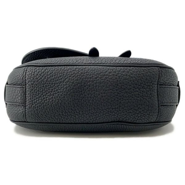 クリスチャン・ディオール ハンドバッグ サドル ミニソフトバッグ レザー 1ADHO023 Christian Dior 2way 黒