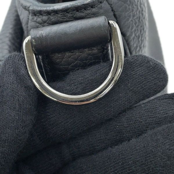 クリスチャン・ディオール ハンドバッグ サドル ミニソフトバッグ レザー 1ADHO023 Christian Dior 2way 黒