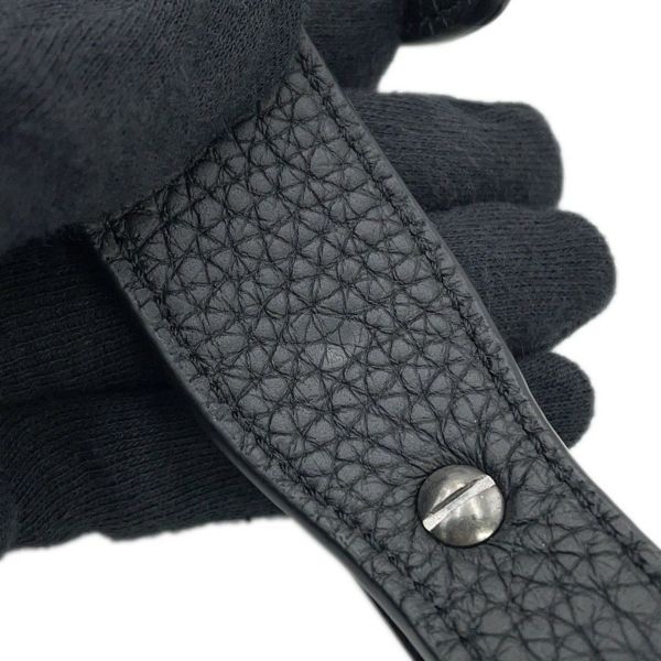 クリスチャン・ディオール ハンドバッグ サドル ミニソフトバッグ レザー 1ADHO023 Christian Dior 2way 黒