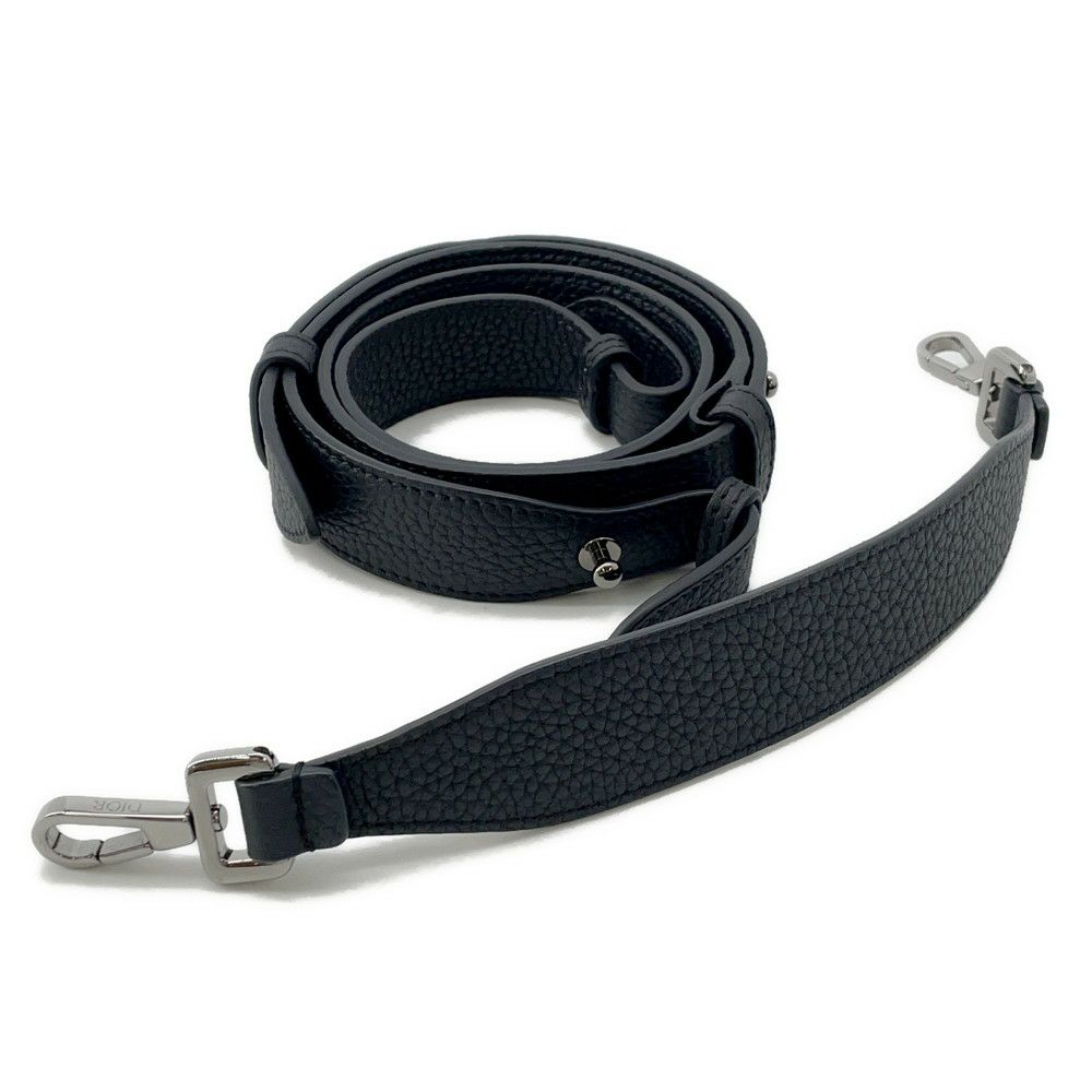 クリスチャン・ディオール ハンドバッグ サドル ミニソフトバッグ レザー 1ADHO023 Christian Dior 2way 黒