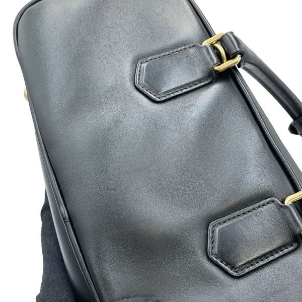 ミュウミュウ ハンドバッグ アルカディ レザー 5BB148 MIUMUU 2way 黒