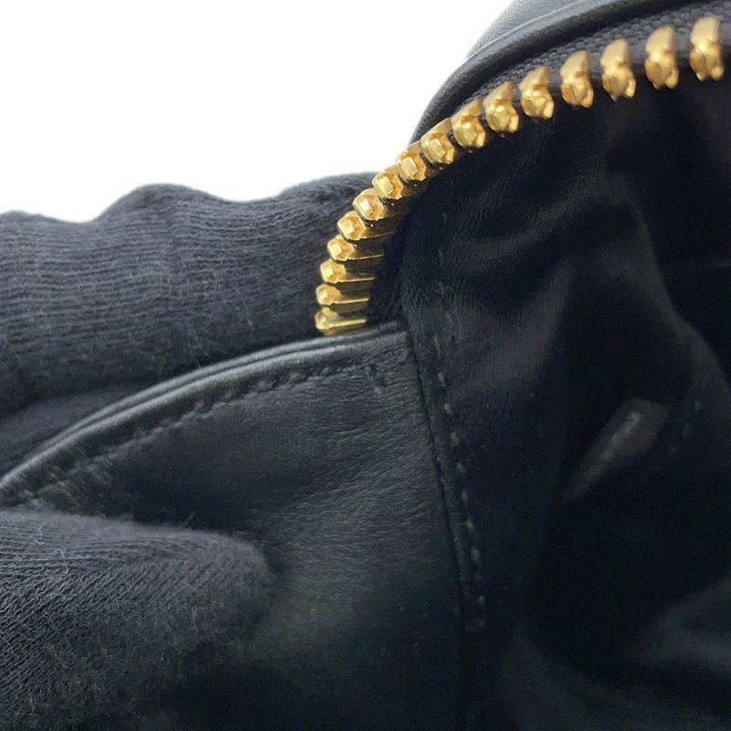 ミュウミュウ ハンドバッグ アルカディ レザー 5BB148 MIUMUU 2way 黒