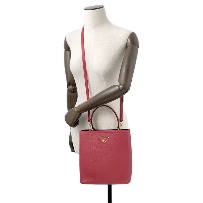 プラダ ハンドバッグ サフィアーノ パニエ 1BA212 PRADA 2way