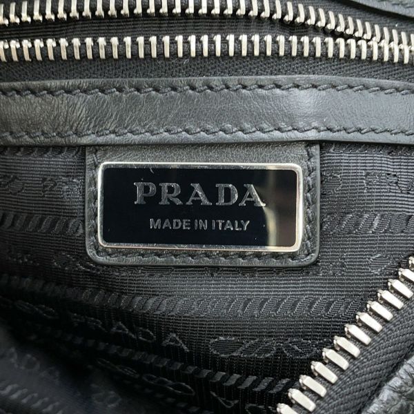 プラダ ショルダーバッグ トライアングルバッグ レザー 2VY007 PRADA 黒