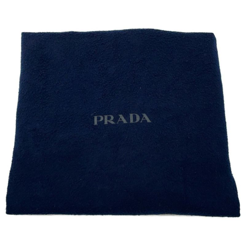 プラダ ショルダーバッグ トライアングルバッグ レザー 2VY007 PRADA 黒