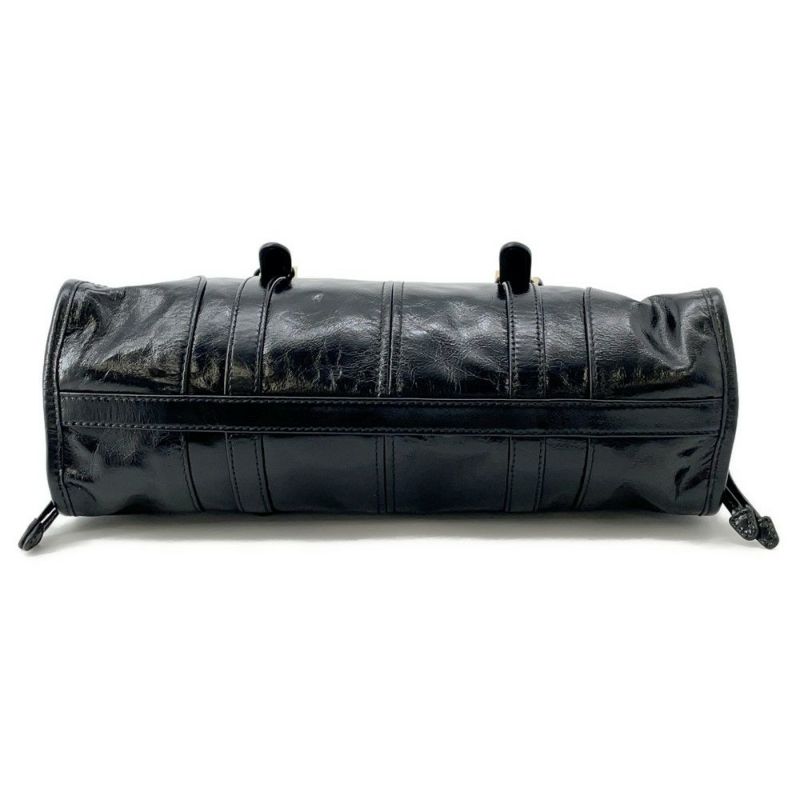 プラダ ショルダーバッグ ミディアム レザー 1BD376 PRADA 黒