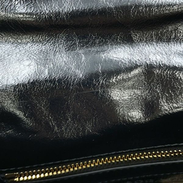 プラダ ショルダーバッグ ミディアム レザー 1BD376 PRADA 黒