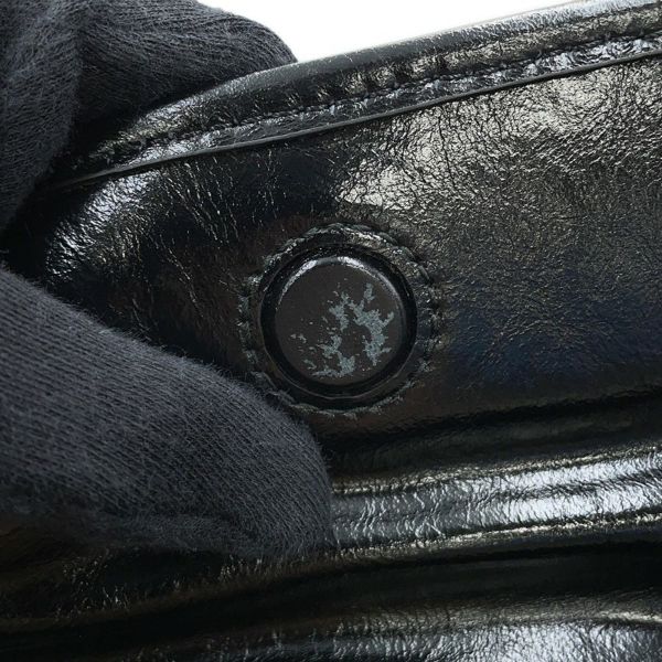 プラダ ショルダーバッグ ミディアム レザー 1BD376 PRADA 黒