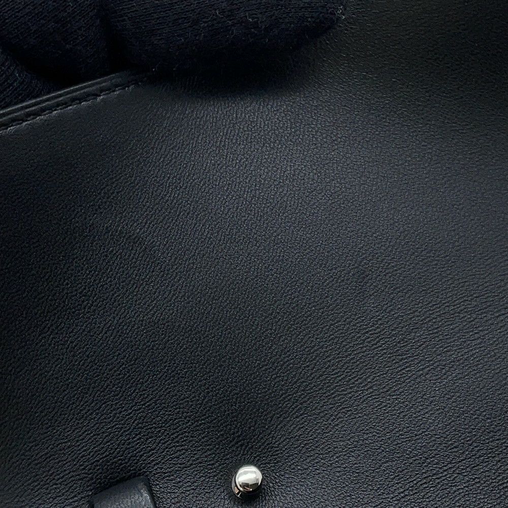 エルメス 長財布 コンスタンス トゥーゴー ロング ブラック/シルバー金具 エプソン K刻印 HERMES 黒