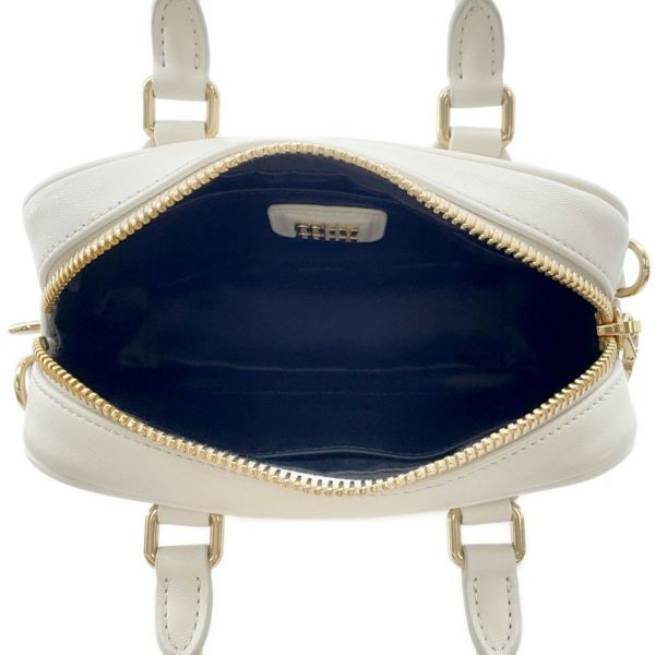 ミュウミュウ ハンドバッグ マテラッセ アルカディ スモール レザー 5BB123 Miu Miu 2way 白