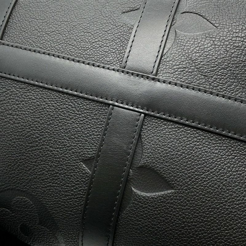 ルイヴィトン ボストンバッグ モノグラム・アンプラント ジャイアント キーポル・バンドリエール45 M45532トラベル 旅行 黒 ブラック