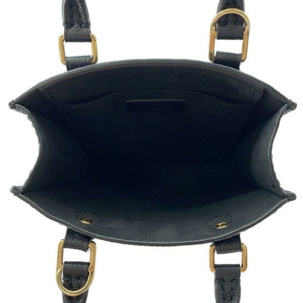 ルイヴィトン ハンドバッグ モノグラム・アンプラント プティット・サックプラ M81416 2wayショルダー ブラック 黒