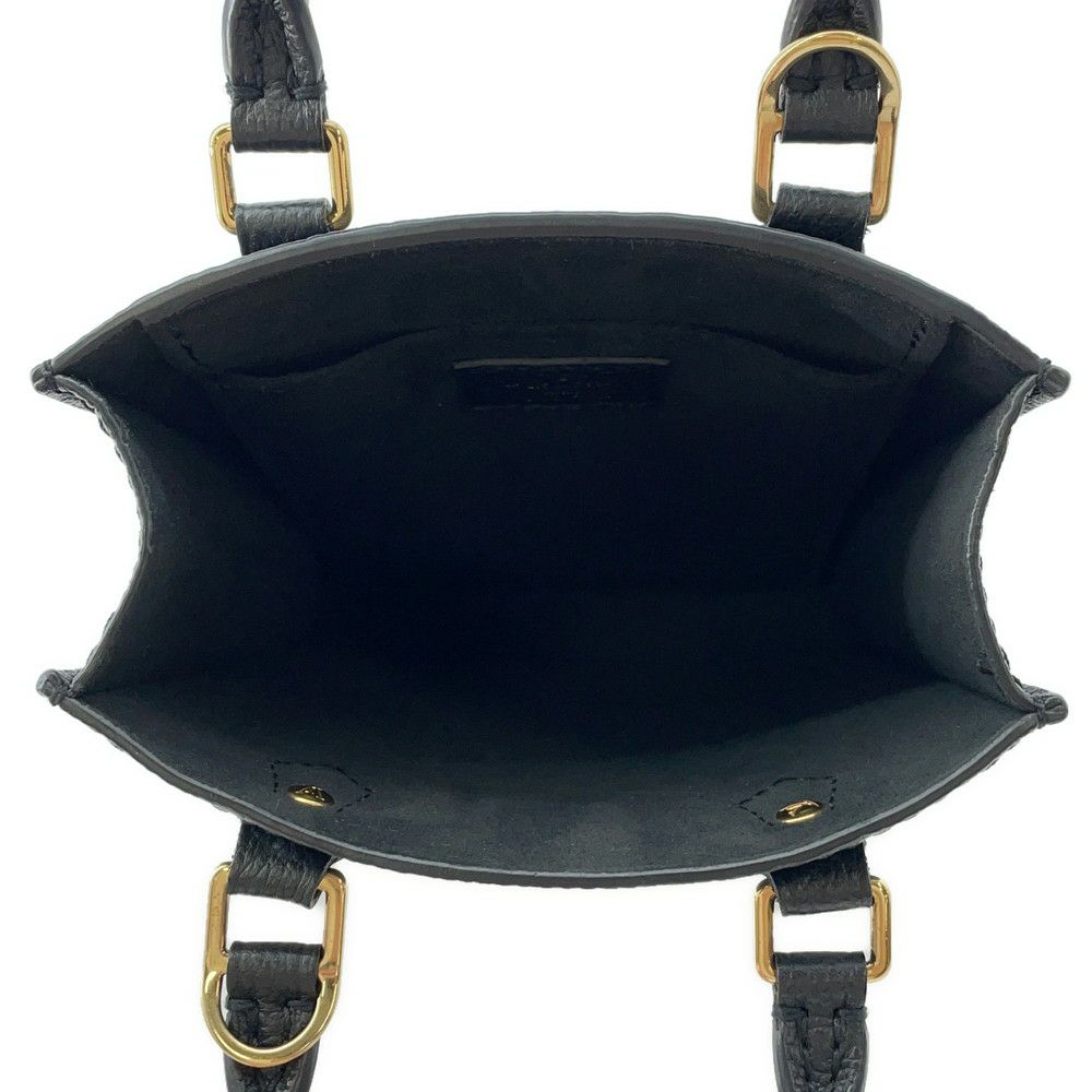 ルイヴィトン ハンドバッグ モノグラム・アンプラント プティット・サックプラ M81416 2wayショルダー ブラック 黒