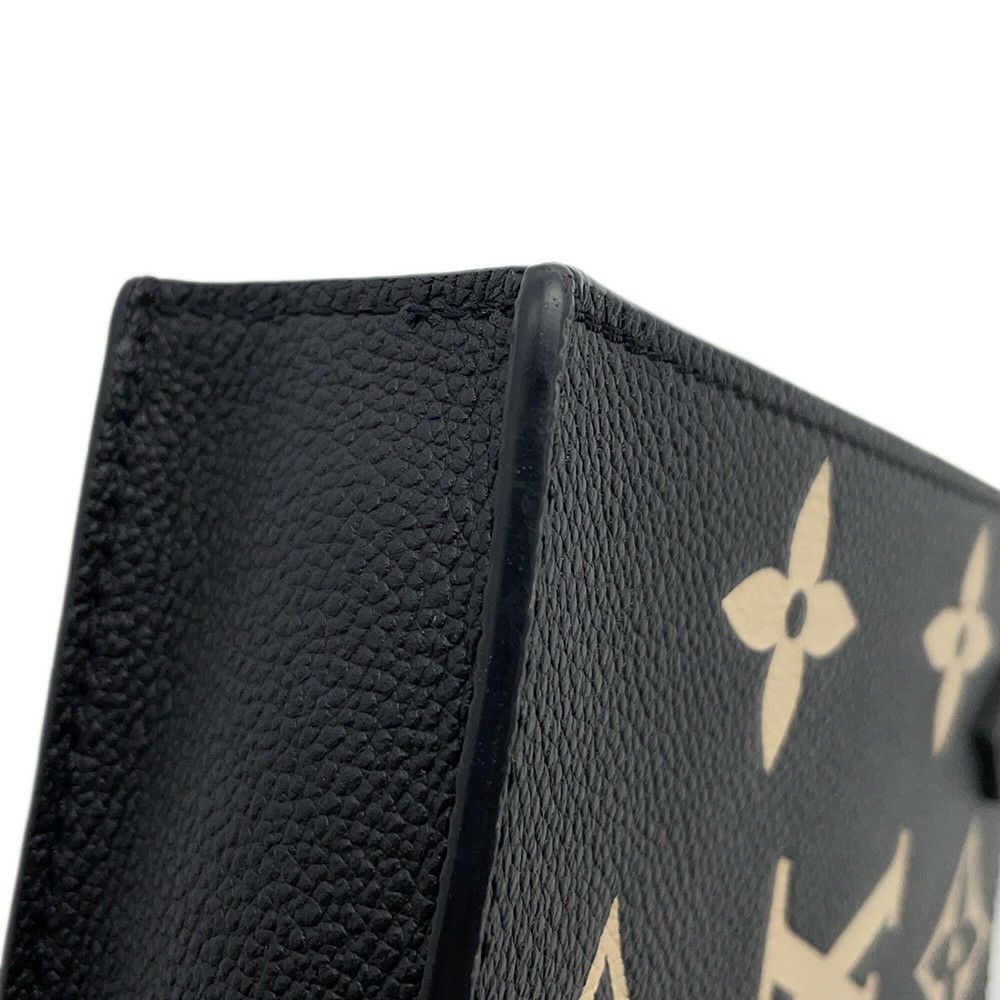 ルイヴィトン ハンドバッグ モノグラム・アンプラント プティット・サックプラ M81416 2wayショルダー ブラック 黒