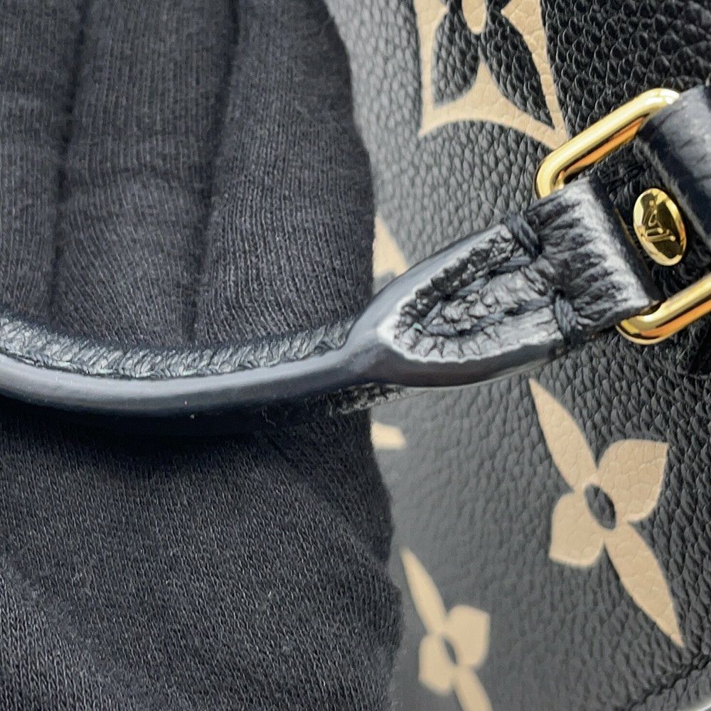 ルイヴィトン ハンドバッグ モノグラム・アンプラント プティット・サックプラ M81416 2wayショルダー ブラック 黒