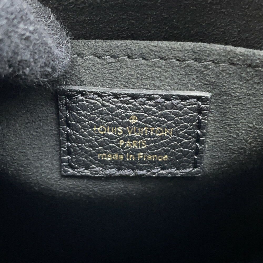 ルイヴィトン ハンドバッグ モノグラム・アンプラント プティット・サックプラ M81416 2wayショルダー ブラック 黒