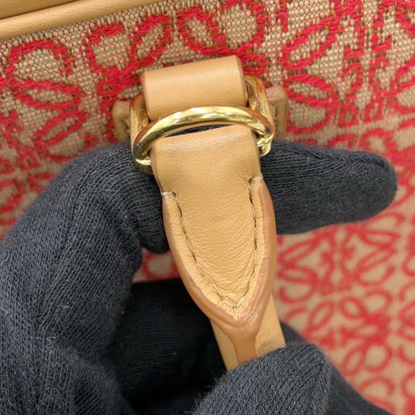 ロエベ ハンドバッグ アマソナ28 A039N08X02 LOEWE 2way ブラウン