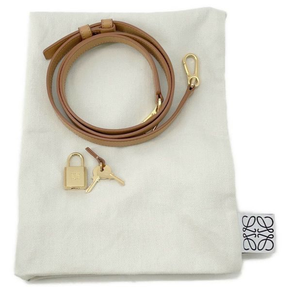 ロエベ ハンドバッグ アマソナ28 A039N08X02 LOEWE 2way ブラウン