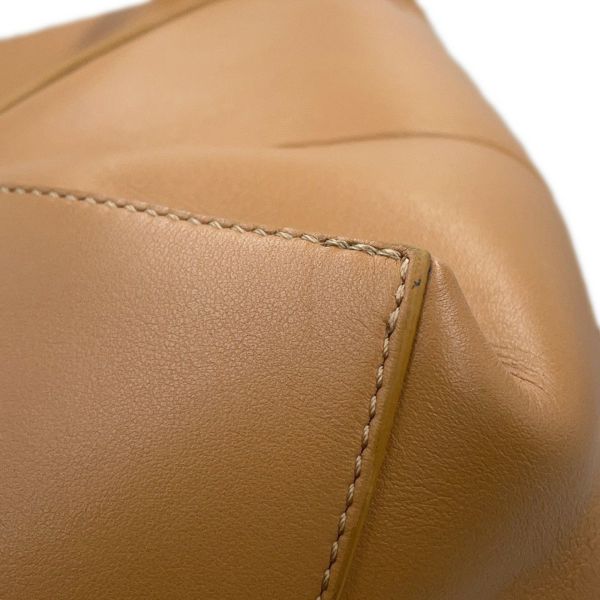 ロエベ ハンドバッグ パズルフォルド ミニ A657V25X01 LOEWE 2way ブラウン