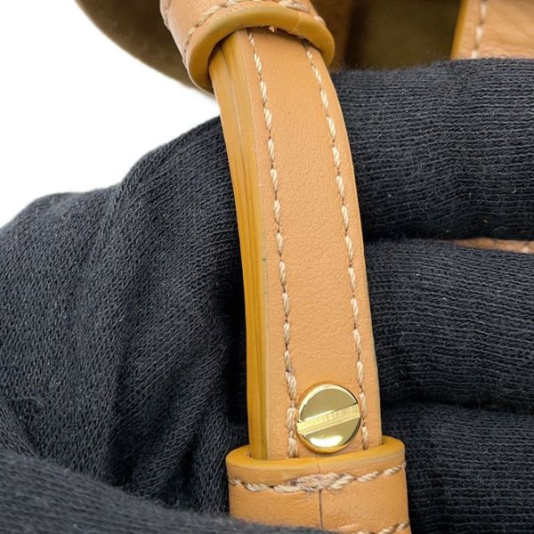 ロエベ ハンドバッグ パズルフォルド ミニ A657V25X01 LOEWE 2way ブラウン