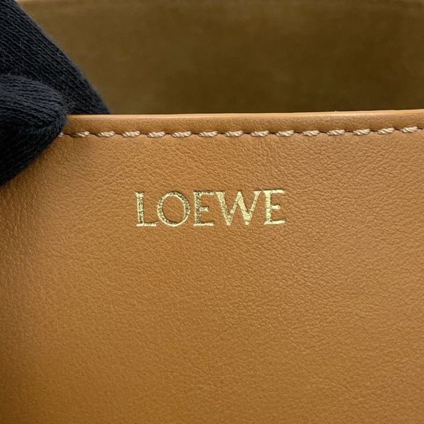 ロエベ ハンドバッグ パズルフォルド ミニ A657V25X01 LOEWE 2way ブラウン