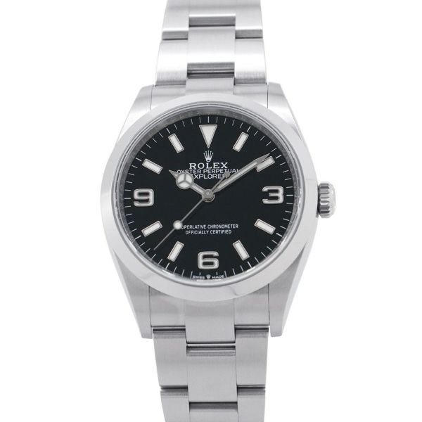 ロレックス エクスプローラー1 ランダムシリアル ルーレット 124270 ROLEX 腕時計 ウォッチ 黒文字盤