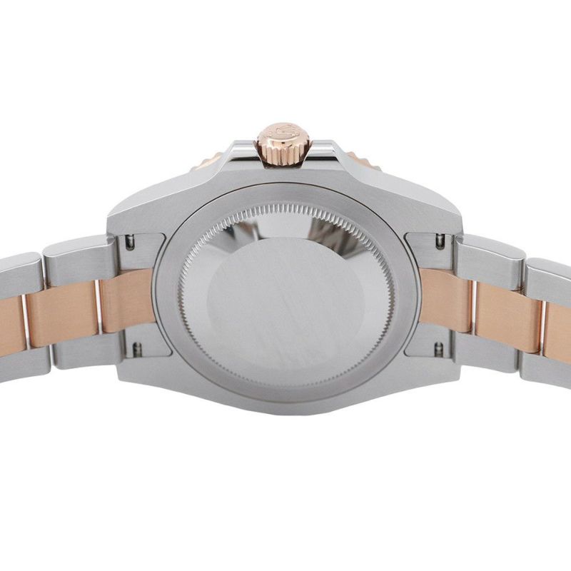 ロレックス GMTマスター2 デイト SS/K18PG 126711CHNR ROLEX 腕時計 エバーローズゴールド 黒文字盤