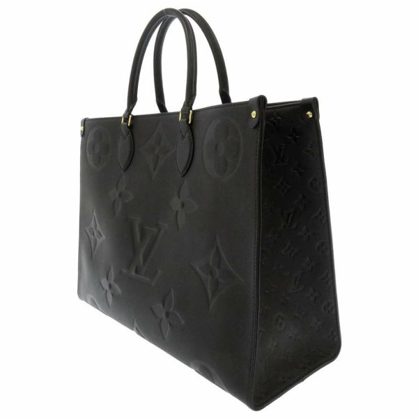 ルイヴィトン ハンドバッグ モノグラム・アンプラント オンザゴーGM M44925 LOUIS VUITTON ヴィトン 2wayショルダーバッグ 黒