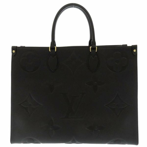 ルイヴィトン ハンドバッグ モノグラム・アンプラント オンザゴーGM M44925 LOUIS VUITTON ヴィトン 2wayショルダーバッグ 黒