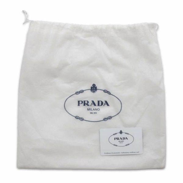 プラダ チェーンショルダーバッグ サフィアーノ レザー PRADA バッグ 黒 アウトレット品