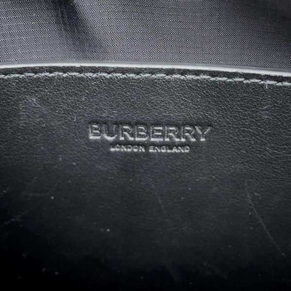 バーバリー ショルダーバッグ ロゴ ナイロン 8049094 BURBERRY バッグ 斜め掛け 黒