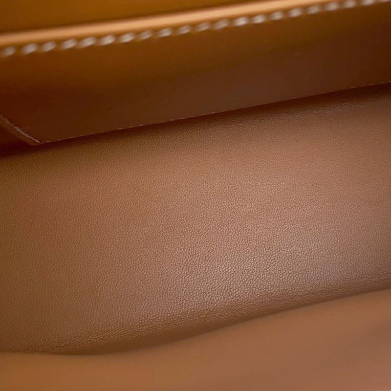 エルメス ハンドバッグ ミニケリードゥ 外縫い ゴールド/ゴールド金具 エプソン B刻印 2wayショルダー