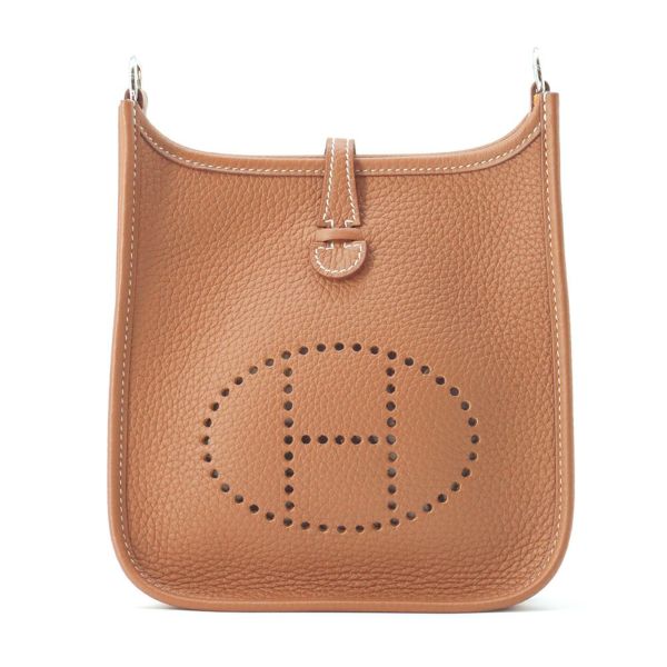 エルメス エブリンTPM アマゾン ゴールド/シルバー金具 トリヨンクレマンス B刻印